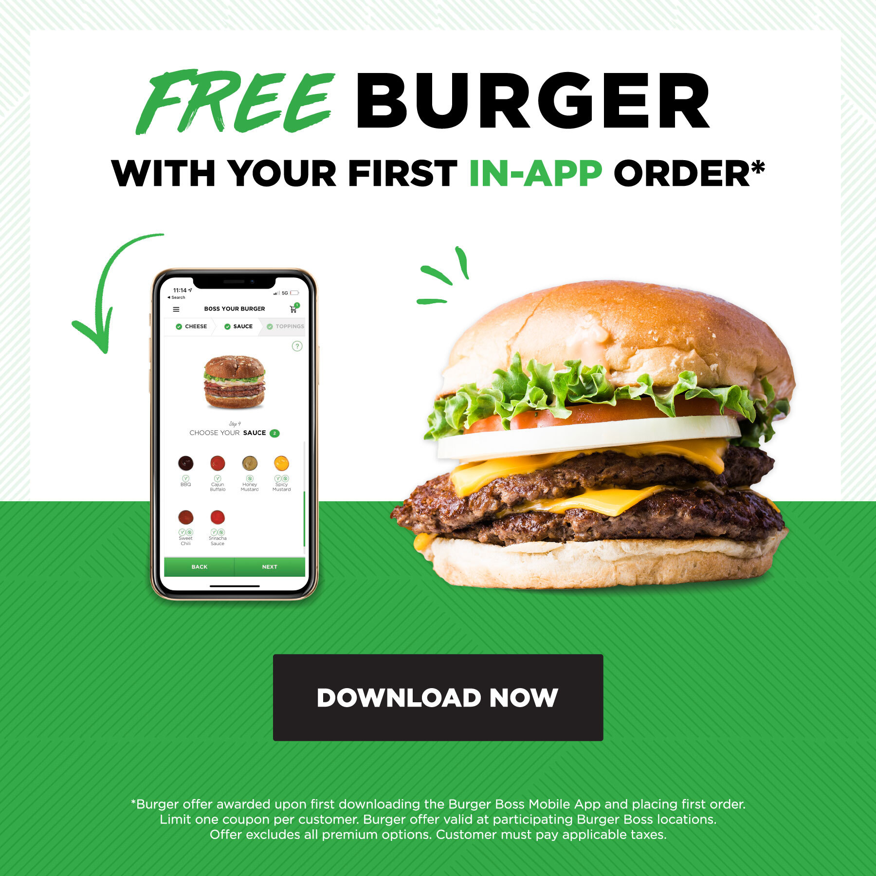 Burger Boss App | Burger Boss | Grassfed. Natural. Goodness.